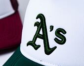 Kšiltovka New Era - 9FORTY Trucker World Series - Oakland Athletics - Dark Green