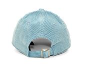 Dámská kšiltovka New Era - 9FORTY Cord - NY Yankees - Pastel Blue / Off White