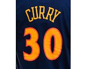 Triko Mitchell & Ness Name & Number tee Golden State Warriors Stephen Curry Navy