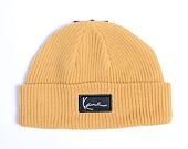 Kulich Karl Kani Woven Signature Essential Fisherman Beanie sand