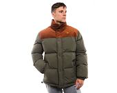 Bunda New Era - Canvas Puffer - New Olive / Brown