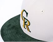 Kšiltovka New Era - 59FIFTY MLB Contrast Cord - Colorado Rockies - Stone / Green