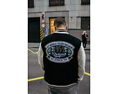 Bunda New Era - Patch Varsity Jacket - LA Dodgers - Black / White