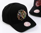 Kšiltovka Mitchell & Ness - Neon Logo Pro Snapback - Chicago Blackhawks - Black