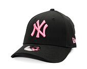 Dětská Kšiltovka New Era - 9FORTY Kids MLB Neon - NY Yankees - Black / Green Glow