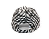 Dámská Kšiltovka New Era - 9FORTY Womens MLB houndstooth - NY Yankees - Black / White