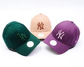 Dámská Kšiltovka New Era - 9FORTY Womens MLB Metallic - NY Yankees - Beige