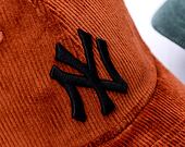 Kšiltovka New Era - 39THIRTY MLB Cord - NY Yankees - Brown / Black