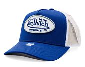 Kšiltovka Von Dutch - Trucker Boston - Caps - Cot Twill - Blue/White