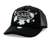 Kšiltovka Von Dutch - Trucker Flora - Caps - Polyester Foam - Black