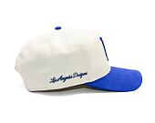 Kšiltovka New Era - MLB Script GOLFER - LA Dodgers - Cream / Dark Royal