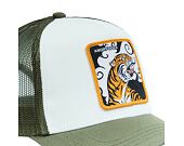 Kšiltovka Capslab - Trucker Angry Tiger - Green