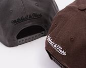 Kšiltovka Mitchell & Ness - Branded Pinscript Classic Red - Charcoal / Black